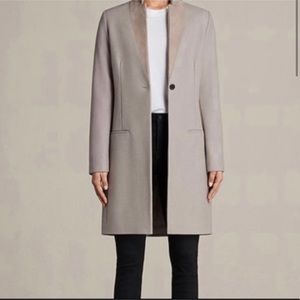 All Saints Leni Wool Coat